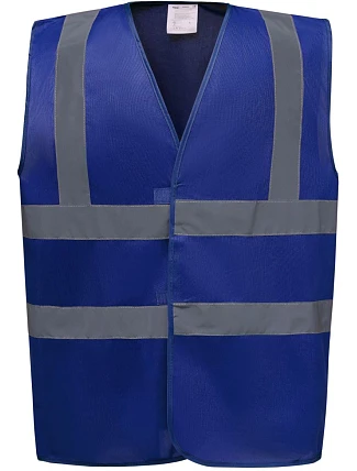 Yoko HVW 100 Hi-Vis bezpečnostní vesta 79.W100 royal blue