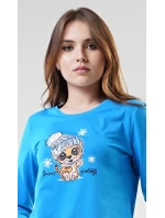 Dámské pyžamo dlouhé Tygřík Dámské pyžamo dlouhé Tygřík