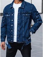 Pánská modrá džínová bunda FashionStreet TX4413