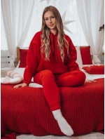 KSENIIA PREMIUM dámská tepláková souprava červená FashionStreet AY1112 KSENIIA PREMIUM dámská tepláková souprava červená FashionStreet AY1112