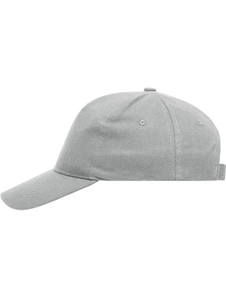 Daiber MB 92 5 panelová kšiltovka z těžké bavlny 03.0092 light grey