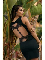 Šaty V-9209 černé - Axami