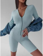 Dámský overal 277789 blankytně modrý - Ola Voga Dámský overal 277789 blankytně modrý - Ola Voga