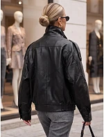 Dámská černá bunda FashionStreet TY5960