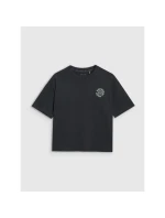 Dámské tričko oversize s potiskem 4F 4FWSS25TTSHF1993-20S