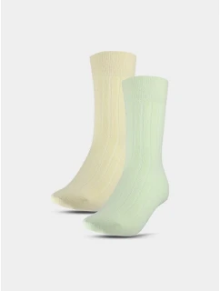 Dámské kotníkové ponožky (2-pack) 4F 4FWSS25USOCF375-93S dámské