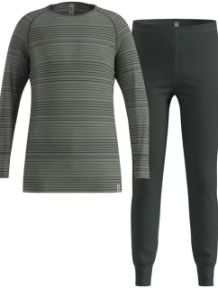 Termoaktivní spodní prádlo - Odlo Set ACTIVE WARM Special Set velikost M Grey
