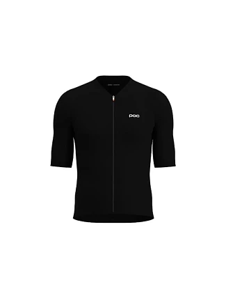 Cyklistické tričko POC M's Raceday S/S Jersey, černé