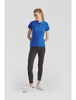 Fruit of the Loom Lady-Fit Premium Polo Dámské piqué polo 16.3030 athletic heather Fruit of the Loom Lady-Fit Premium Polo Dámské piqué polo 16.3030 athletic heather