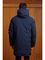 NEOBLU Alfi Men Pánská teplá parka 24.4002 deep black NEOBLU Alfi Men Pánská teplá parka 24.4002 deep black