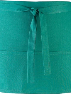 Premier PR 155 Krátká zástěra do pasu s kapsou "Colours" 39.0155 emerald