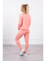 Sada s oversize halenkou morel Sada s oversize halenkou morel