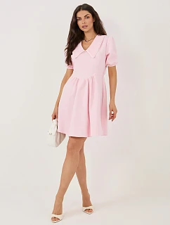 Šaty MI SK 3429 1.92 světle růžová