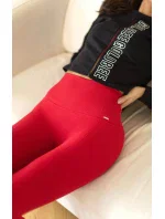 Dámské legíny Seamless Balance Ski Patrol červené - GoldBee Dámské legíny Seamless Balance Ski Patrol červené - GoldBee