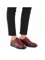 Dámská pohodlná obuv 24PB02-5933 bordó - UNISOFT