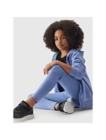 Dívčí elastické bavlněné legíny 4F Junior