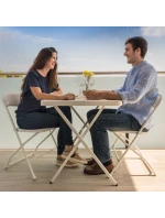 BALKONOVÝ SET ARUBA - STŮL + 2 ŽIDLE