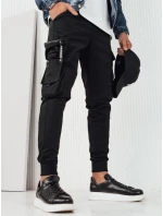 Pánské bojové kalhoty černé FashionStreet UX4161