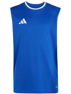 Adidas Entrada 26 dětské tričko bez rukávů modré KB3938