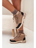 Dámské Trekingové Boty Big Star SS274095 Béžové