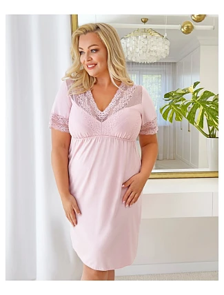Košile Donna Linda Plus kr/r 3XL-6XL