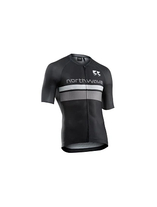 Cyklistický dres NORTHWAVE Blade Air 2 Jersey Short Sleeve, černý Cyklistický dres NORTHWAVE Blade Air 2 Jersey Short Sleeve, černý