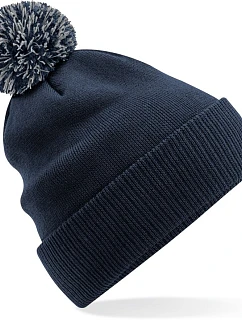 Beechfield B 450B Dětská pletená čepice "Snowstar®" 53.450B french navy/light grey