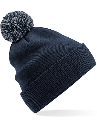 Beechfield B 450B Dětská pletená čepice "Snowstar®" 53.450B french navy/light grey