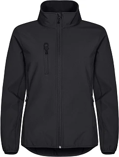 Clique Classic Softshell Jkt W Dámská 3-vrstvá softshellová bunda 67.0915 black