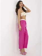 Kalhoty DHJ SP 20506.79 fuchsiová