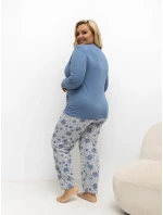 DU PI pyžamo FP 506.56 modré DU PI pyžamo FP 506.56 modré