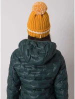 Dámská čepice.92 tmavě žlutá Dámská čepice.92 tmavě žlutá