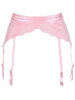 Podvazkový pás V-11032 růžový - Axami