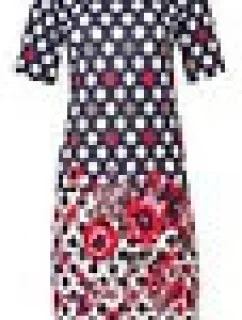 Dámské plážové šaty 16201-120-2 modré-puntík - Pastunette