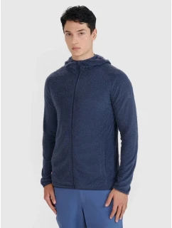 Pánská trekingová bunda 4F 4FWSS25TFSWM473-22S Primaloft Active na zip s kapucí