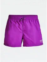 Pánské šortky F92T00TEL27 fialová - Guess