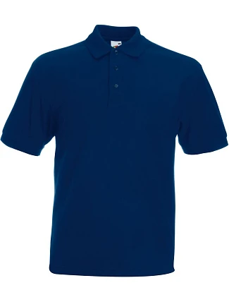 Fruit of the Loom Heavy 65/35 Pique Polo Piqué polo z těžké bavlny 16.3204 navy Fruit of the Loom Heavy 65/35 Pique Polo Piqué polo z těžké bavlny 16.3204 navy