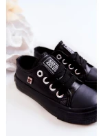 Dětské kožené tenisky Big Star - černé Dětské kožené tenisky Big Star - černé