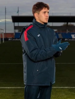 Pánská/chlapecká bunda Joma Trivor Anorak  Navy Red