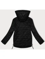 Černá tenká prošívaná plus size bunda S'West (B8361-1) Černá tenká prošívaná plus size bunda S'West (B8361-1)