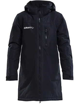 Craft Teamwear Parka Jacket Jr Dětská zateplená parka 82.5993 black