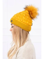 Čepice K160 hořčice