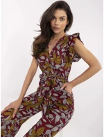 Kombinéza DHJ KO 13568.13P kaštanová