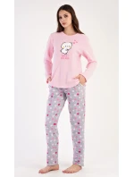 Dámské pyžamo dlouhé Kotě Dámské pyžamo dlouhé Kotě