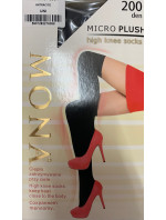 Dámské nadkolenky Mona Micro Plush 200 den
