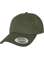 Flexfit 6245CM 6 panelová bavlněná keprová kšiltovka 55.6245 burnt olive
