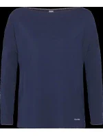 Dámské tričko na spaní QS6264E-2VZ tmavěmodrá - Calvin Klein