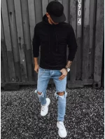 Pánská černá mikina FashionStreet BX5473