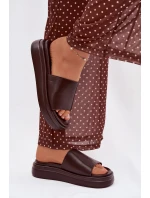 Dámské nazouváky na platformě Tanelisse