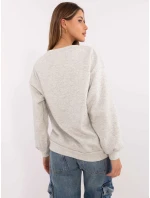 Mikina EM BL 617 16.01X světle šedá